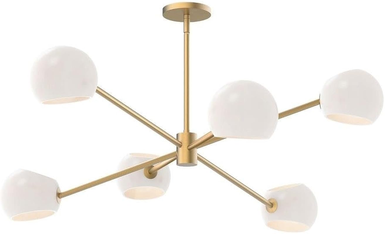 Alora Lighting CH548637BGOP Willow Chandelier 13